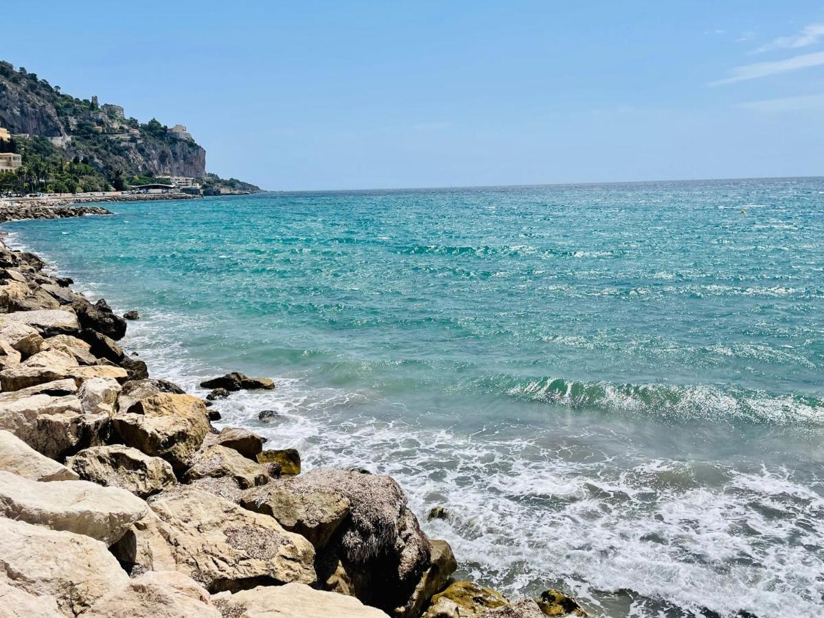 Superbe Appartement En Bord De Mer, Pres Du Centre Et Des Plages 芒通 外观 照片